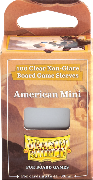 DRAGON SHIELD BOARD GAME SLEEVES AMERICAN MINI NON-GLARE Dragon Shield Dragon Shield | Red Claw Gaming