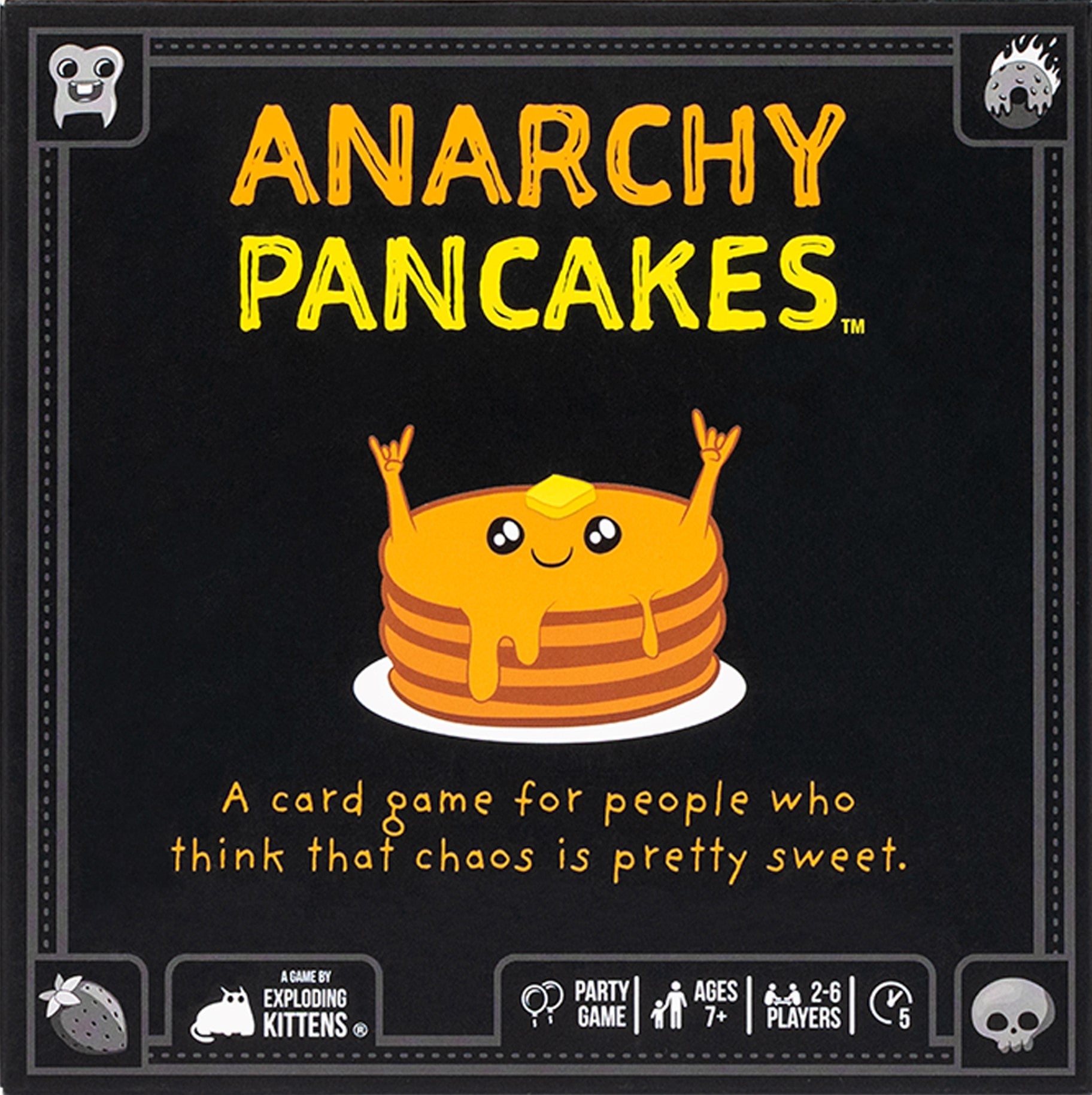 Anarchy Pancakes Board Game Exploding Kittens    | Red Claw Gaming