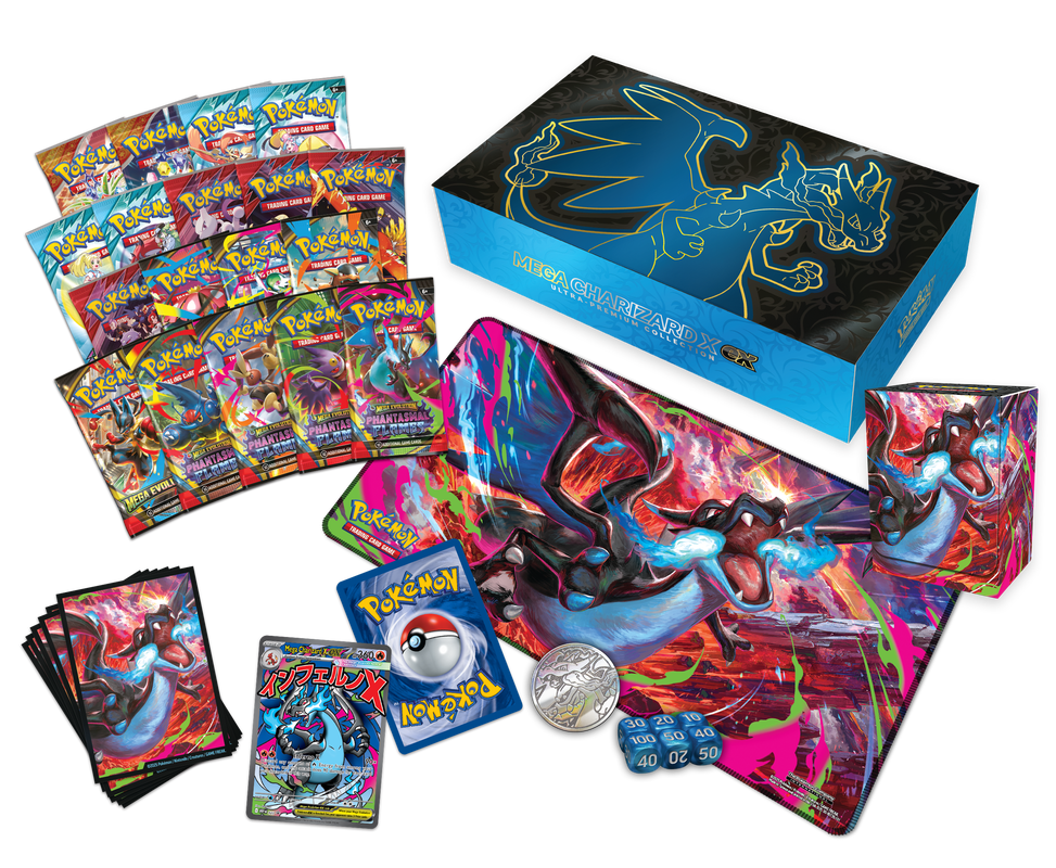 POKEMON CHARIZARD X EX ULTRA-PREMIUM COLLECTION (Limit 1 per person) Pokemon Pokemon | Red Claw Gaming