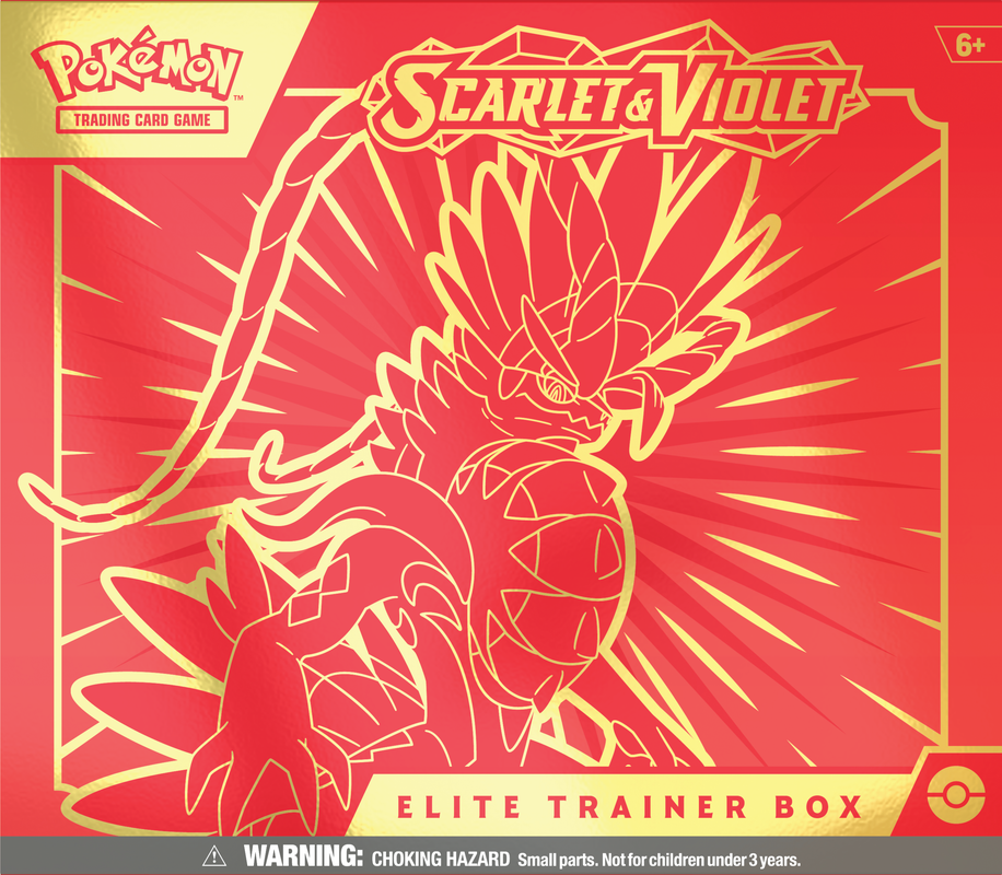 Pokemon Scarlet & Violet Elite Trainer Box Pokemon Nintendo    | Red Claw Gaming