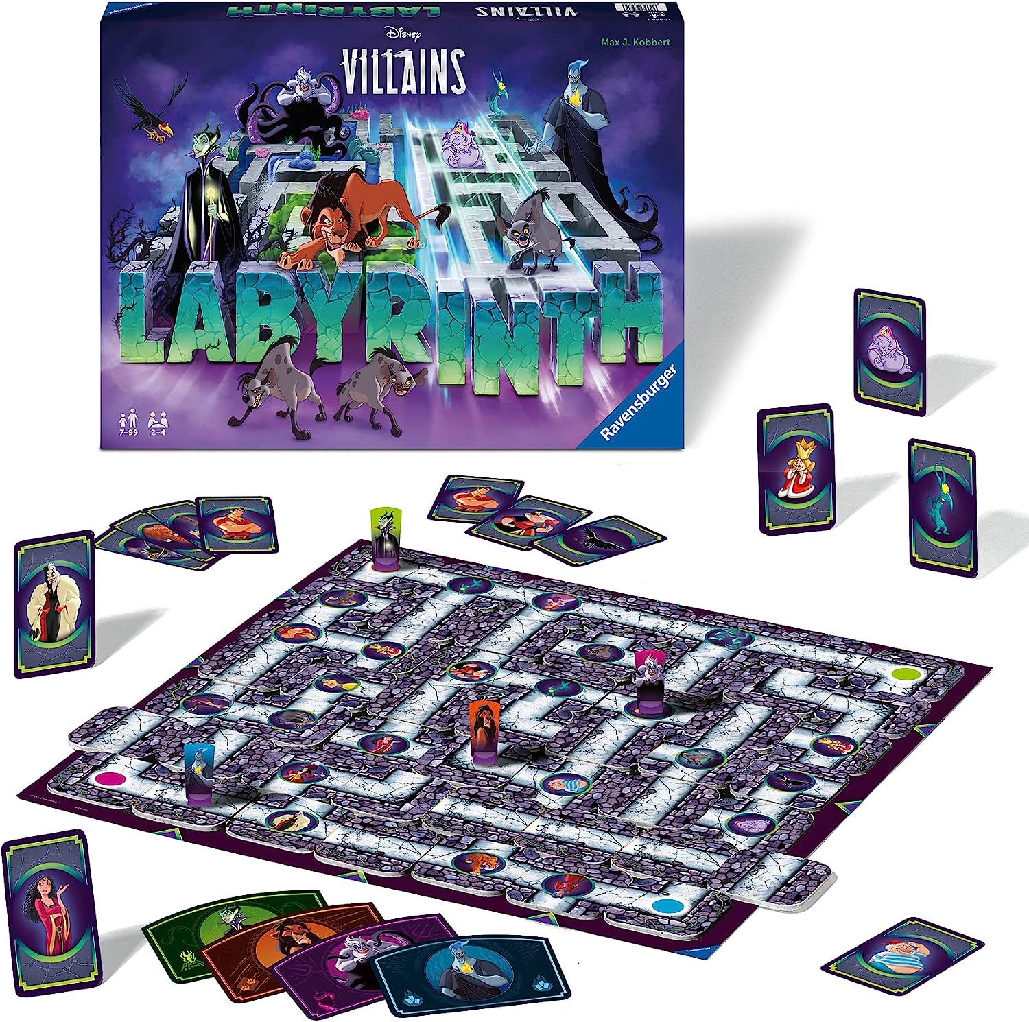 DISNEY VILLAINS LABYRINTH Board Games Ravensburger    | Red Claw Gaming