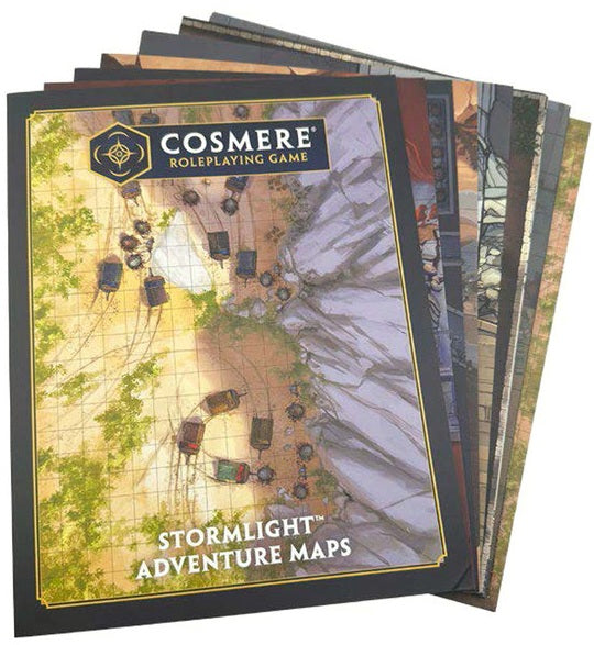 COSMERE RPG STORMLIGHT MAP PACK Role Playing Brotherwise Games | Red Claw Gaming