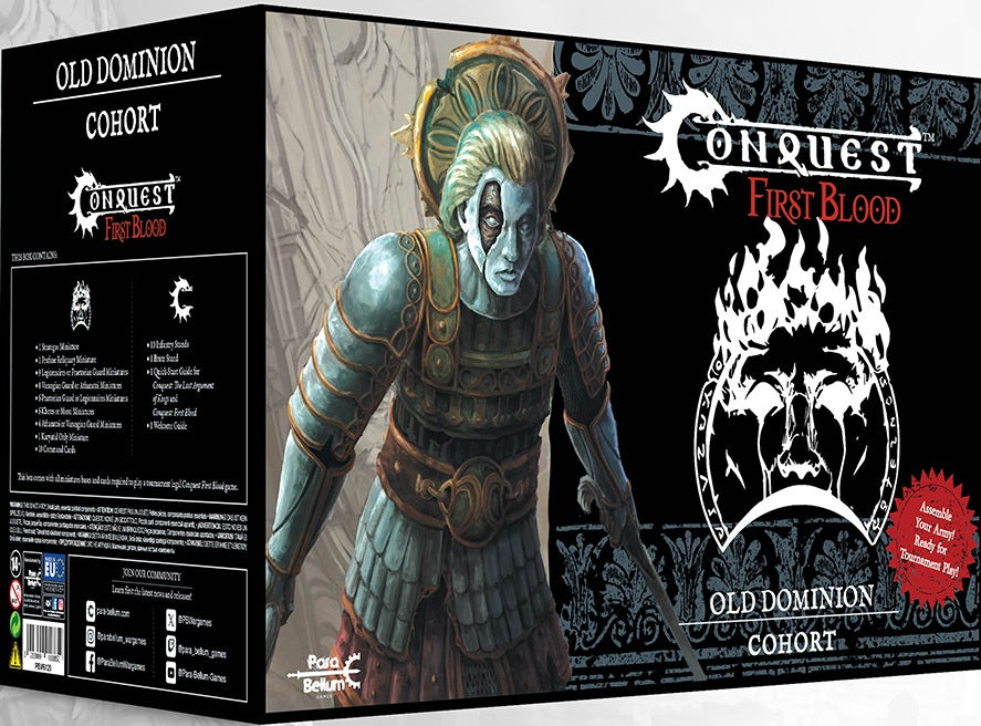 CONQUEST: OLD DOMINION FIRST BLOOD COHORT STARTER SET Miniatures Universal DIstribution | Red Claw Gaming