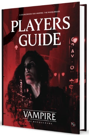 VAMPIRE: THE MASQUERADE 5TH ED RPG PLAYERS GUIDE Role Playing Universal DIstribution    | Red Claw Gaming
