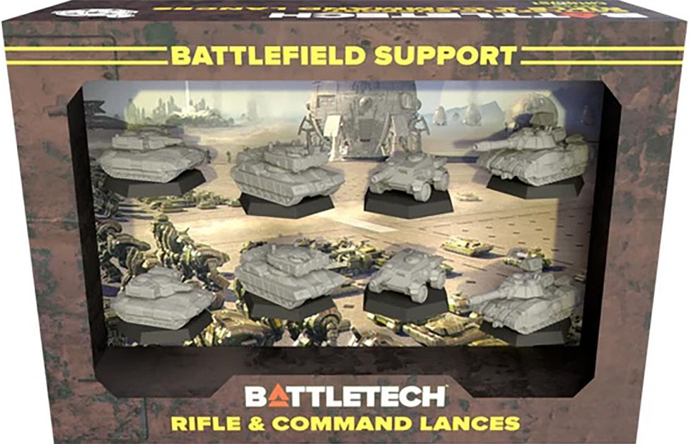 BATTLETECH BATTLEFIELD SUPPORT RIFLE & COMMAND LANCES Battletech Catalyst | Red Claw Gaming