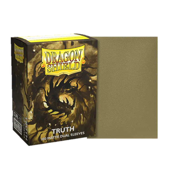 Dragon Shield Dual Matte Sleeve - TRUTH 100Ct Dragon Shield Dragon Shield    | Red Claw Gaming