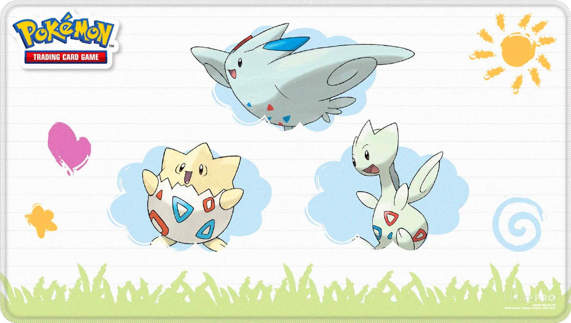 UP PLAYMAT POKEMON TOGEPI STITCHED Playmat Ultra Pro | Red Claw Gaming