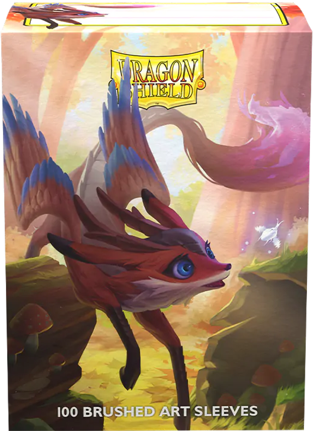 DRAGON SHIELD SLEEVES BRUSHED ART THE FAWNIX 100CT Dragon Shield Dragon Shield    | Red Claw Gaming