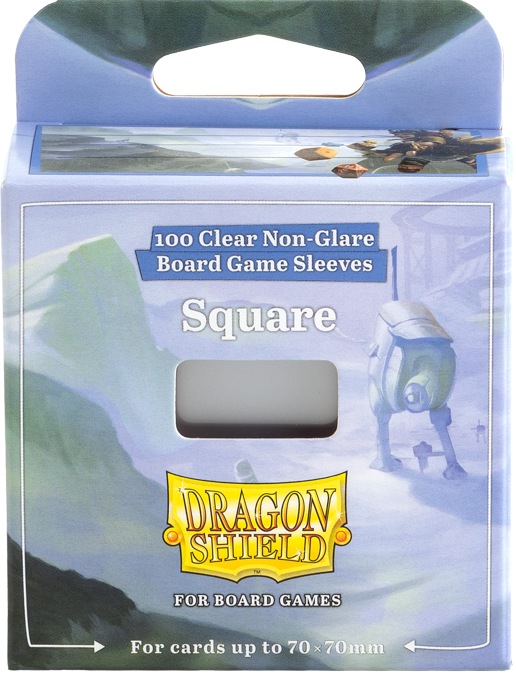 DRAGON SHIELD BOARD GAME SLEEVES SQUARE NON-GLARE Dragon Shield Dragon Shield | Red Claw Gaming