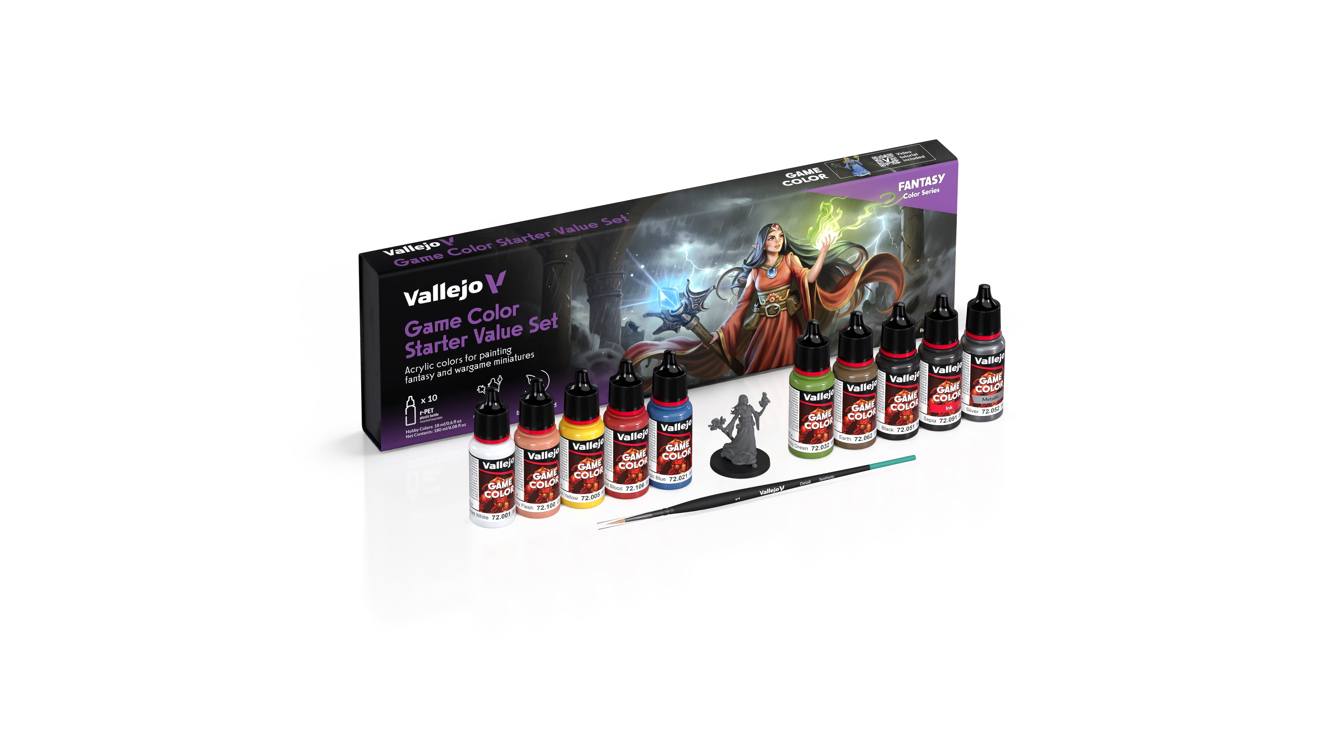 VALLEJO: GAME COLOR STARTER VALUE SET | Red Claw Gaming