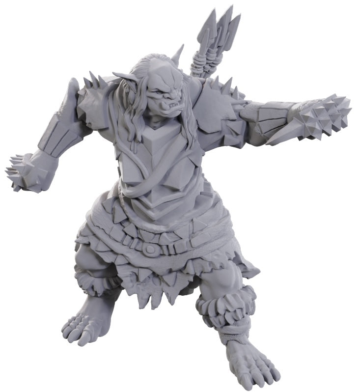 DND UNPAINTED MINIS WV24 ORC BRUTE Minatures Wizkids Games | Red Claw Gaming