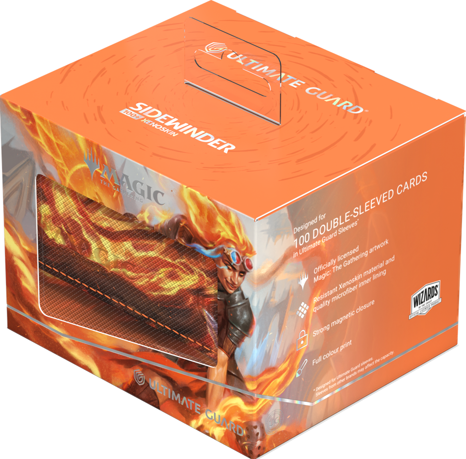Sidewinder 100+ Xenoskin Magic: The Gathering "Reality Fracture" - Chandra, Torch of Defiance Deck Box Ultimate Guard | Red Claw Gaming