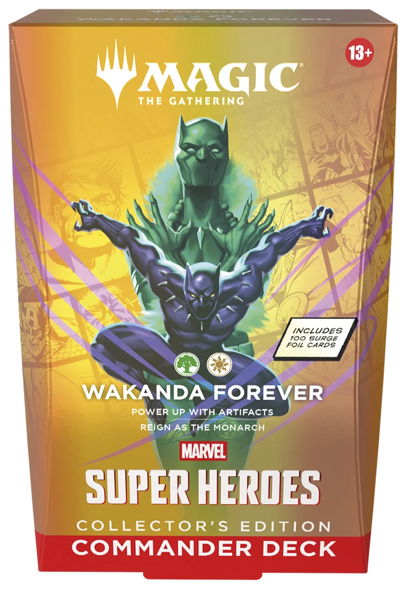 Magic: The Gathering: MARVEL SUPER HEROES COLLECTOR COMMANDER | Red Claw Gaming