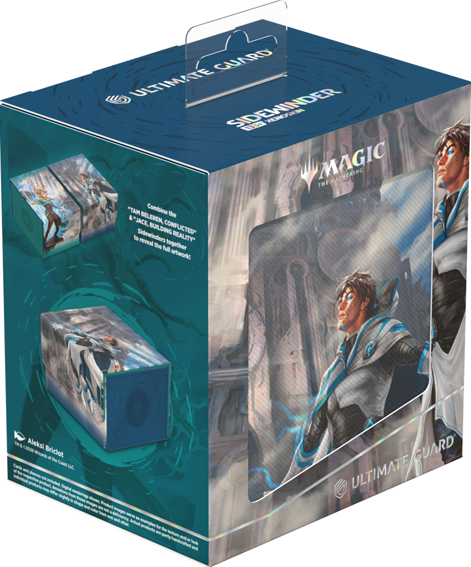 Sidewinder 100+ Xenoskin Magic: The Gathering "Reality Fracture" - Jace, Building Reality Deck Box Ultimate Guard | Red Claw Gaming