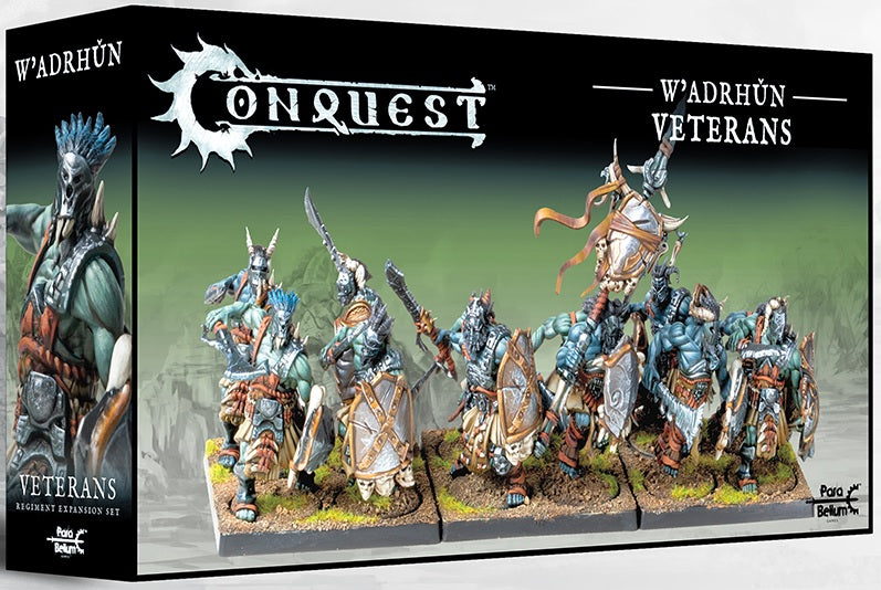 CONQUEST: W'ADRHUN VETERANS Miniatures Universal DIstribution    | Red Claw Gaming