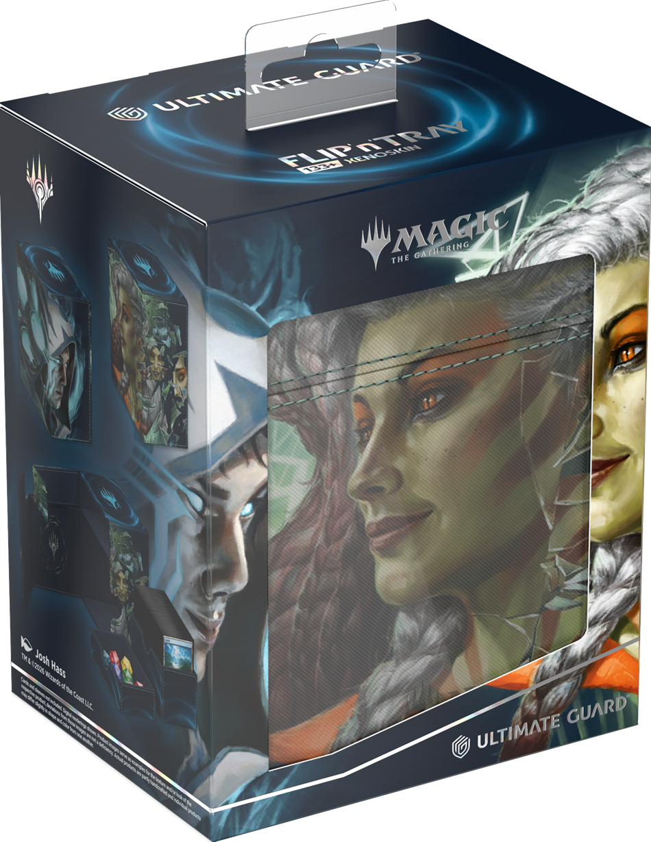 UG FLIP N TRAY DECK CASE XENOSKIN 133+ MTG REALITY FRACTURE - Way of the Mind Sculptor/Way of the Paradox Deck Box Ultimate Guard | Red Claw Gaming