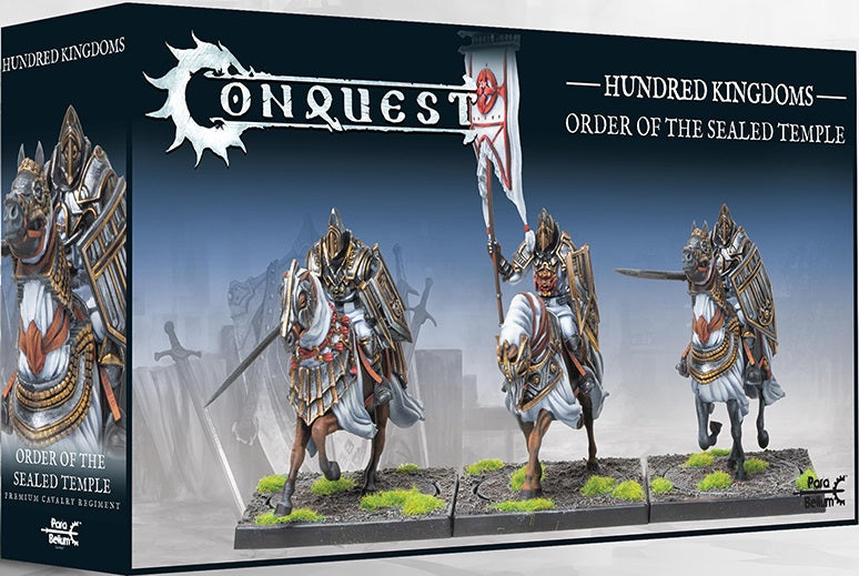CONQUEST: HUNDRED KINGDOMS ORDER OF SEALED TEMPLE Miniatures Universal DIstribution    | Red Claw Gaming