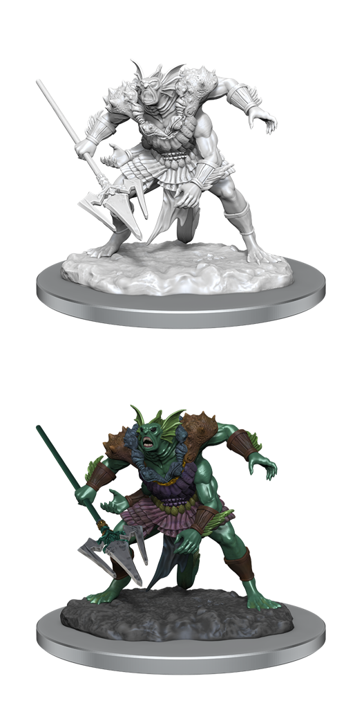 D&D Nolzur's Marvelous Miniatures: SAHUAGIN BARON Minatures Wizkids Games    | Red Claw Gaming