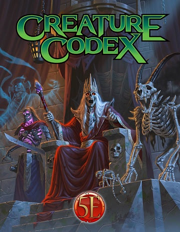 CREATURE CODEX Rule Book Kobold Press    | Red Claw Gaming