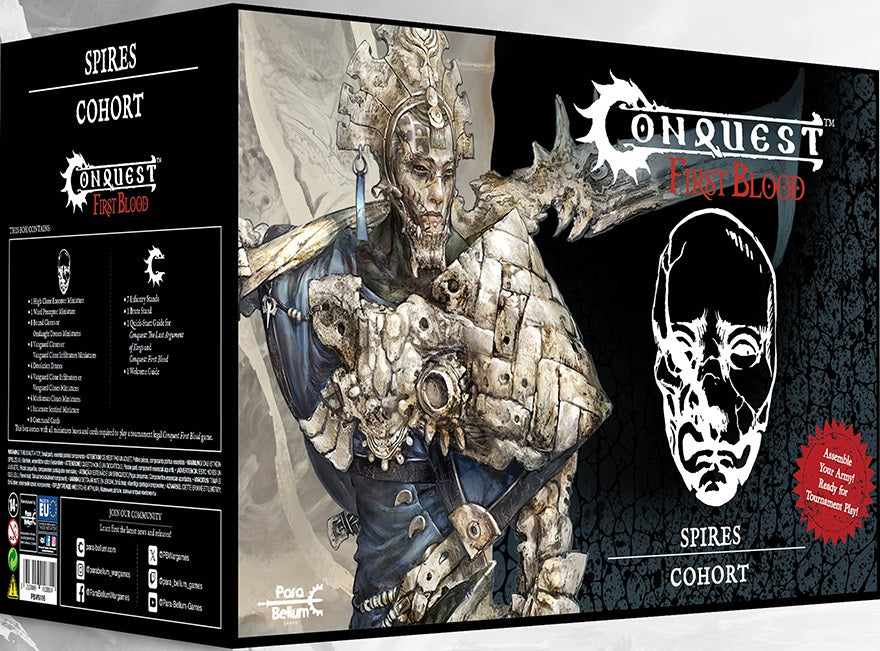 CONQUEST: SPIRES FIRST BLOOD COHORT STARTER SET Miniatures Universal DIstribution | Red Claw Gaming