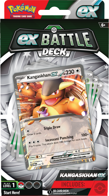 Pokemon Battle Deck Kangaskhan EX Pokemon Nintendo    | Red Claw Gaming