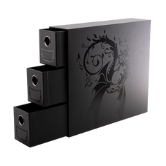 DRAGON SHIELD FORTRESS CARD DRAWERS VERTICAL 3 ROW BLACK | Red Claw Gaming