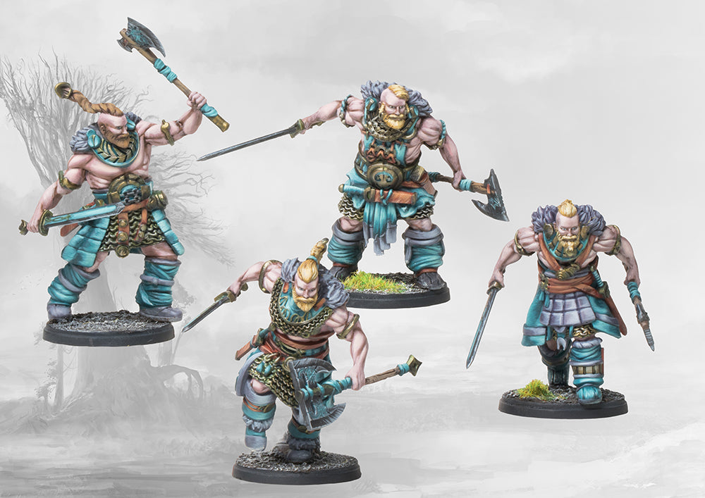 CONQUEST: NORDS - STEEL CHOSEN Miniatures Universal DIstribution | Red Claw Gaming