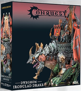 CONQUEST: DWEGHOM IRONCLAD DRAKE Miniatures Universal DIstribution    | Red Claw Gaming