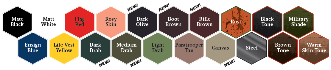 HISTORICAL: WWII AMERICAN PAINT SET Paint Army Painter | Red Claw Gaming