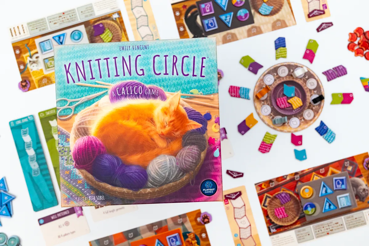 Knitting Circle Board Games AEG | Red Claw Gaming