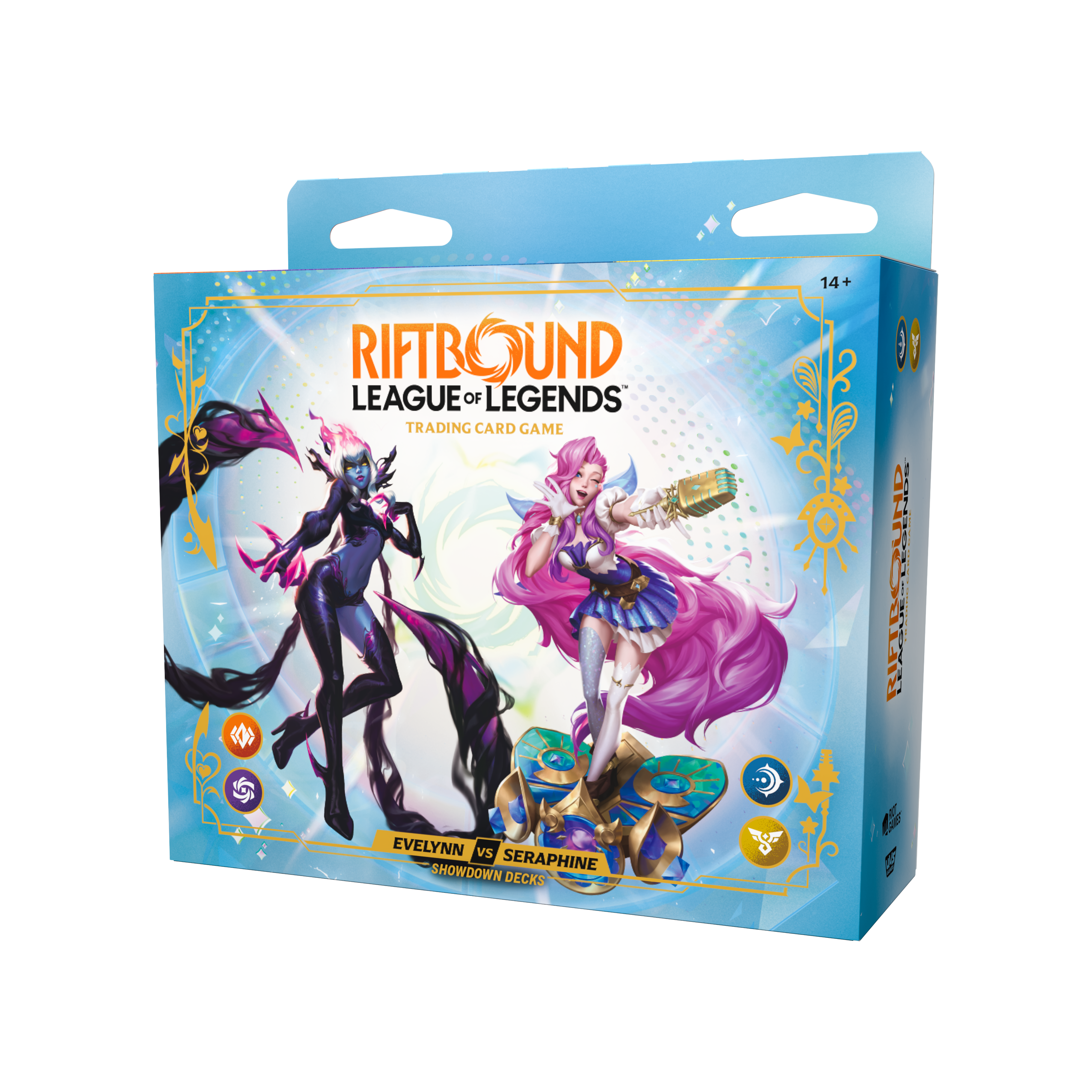 RIFTBOUND LEAGUE OF LEGENDS TCG RADIANCE SHOWDOWN DECK - EVELYNN VS SERAPHINE TCG UVS Games | Red Claw Gaming