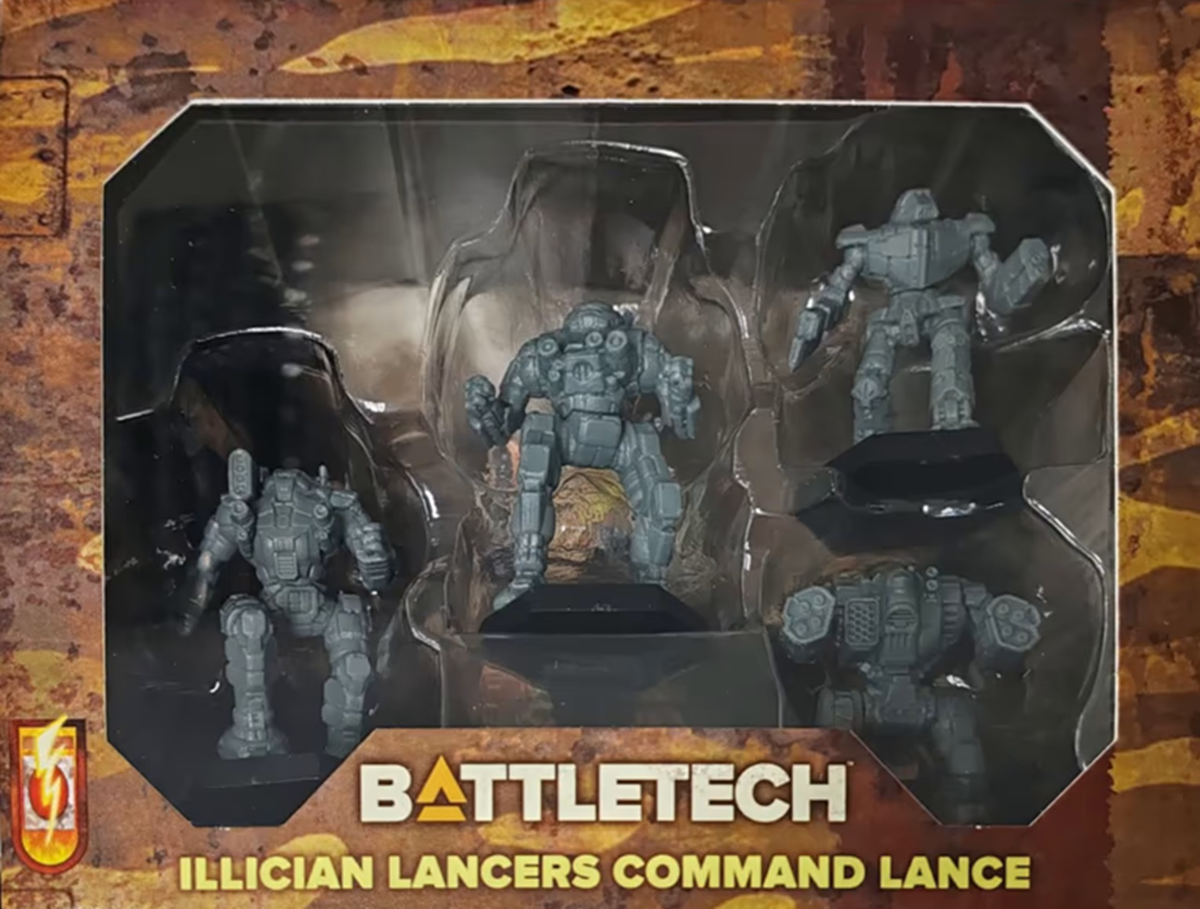 BATTLETECH ILLICIAN LANCERS COMMAND LANCE FORCE PACK Battletech Catalyst | Red Claw Gaming