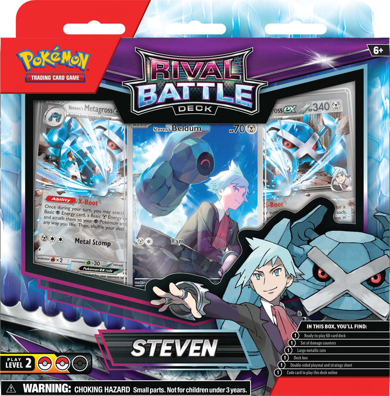 POKEMON RIVAL BATTLE DECKS MARNIE/STEVEN Pokemon Nintendo | Red Claw Gaming