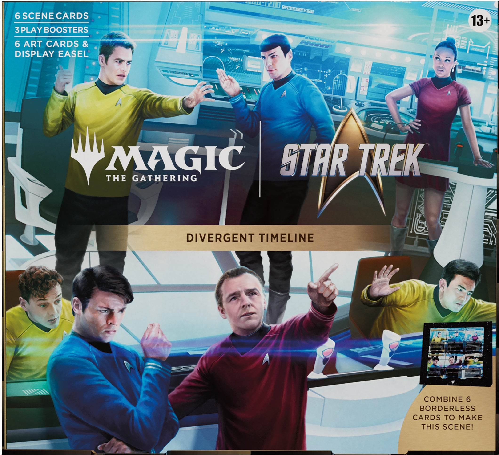 Magic: The Gathering: Universes Beyond: Star Trek - Scene Box Set of 2 Sealed Magic the Gathering Wizards of the Coast (Sealed) | Red Claw Gaming