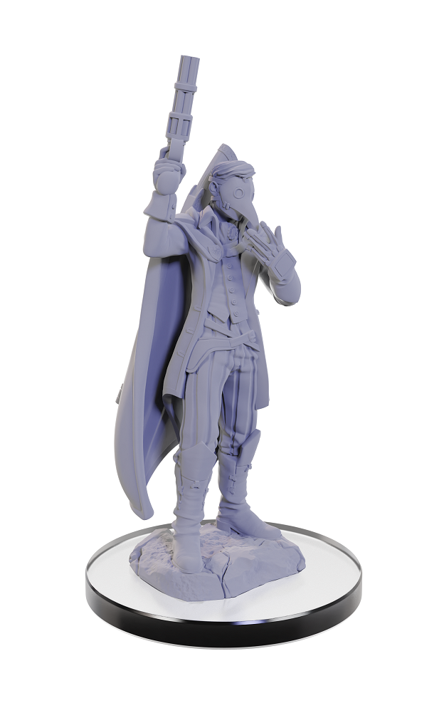 CRITICAL ROLL UNPAINTED MINIS PERCIVAL AND CASSANDRA DE ROLO Minatures Wizkids Games    | Red Claw Gaming