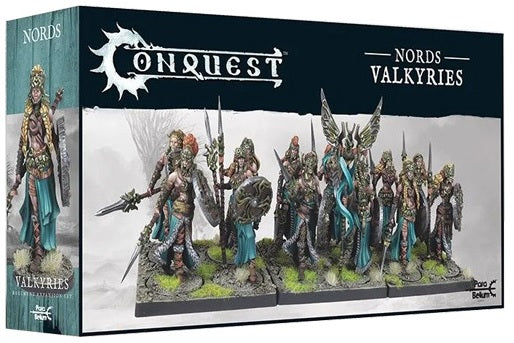 CONQUEST: NORDS - VALKYRIES Miniatures Universal DIstribution    | Red Claw Gaming