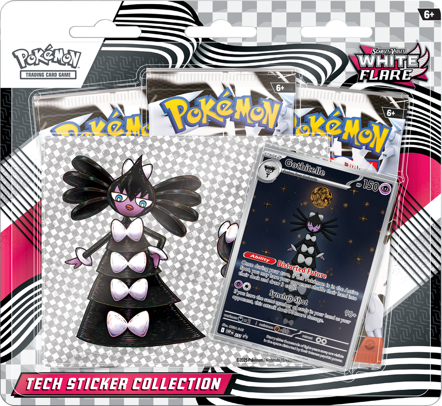 POKEMON TECH STICKER COLLECTION Pokemon Pokemon Black Bolt | Red Claw Gaming