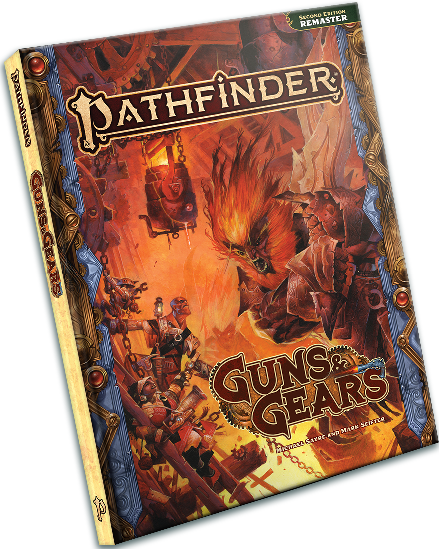 PATHFINDER 2E GUNS AND GEARS REMASTERED HC Pathfinder Paizo | Red Claw Gaming