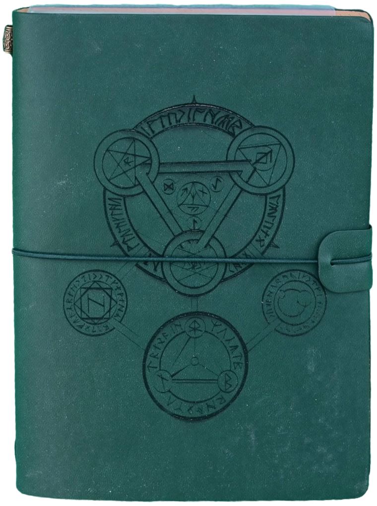 CHARACTER JOURNAL GREEN ARCANE SYMBOL Hrothgar's Hoard Red Claw Gaming | Red Claw Gaming