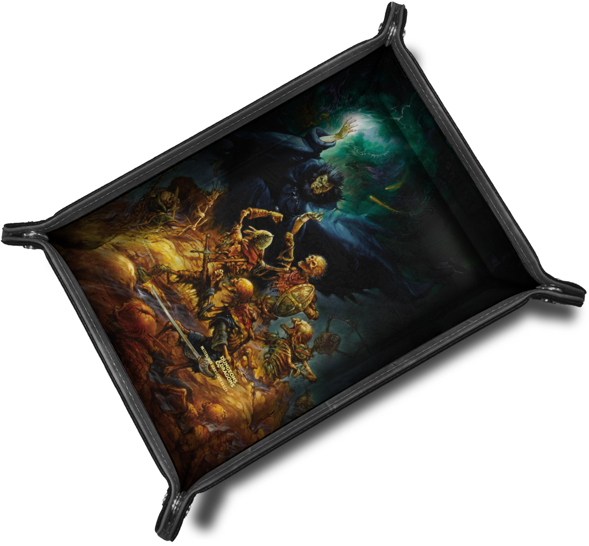 D&D MASTERWORKS SERIES DICE JEFF EASLEY Dice Tray FanRoll Dice | Red Claw Gaming