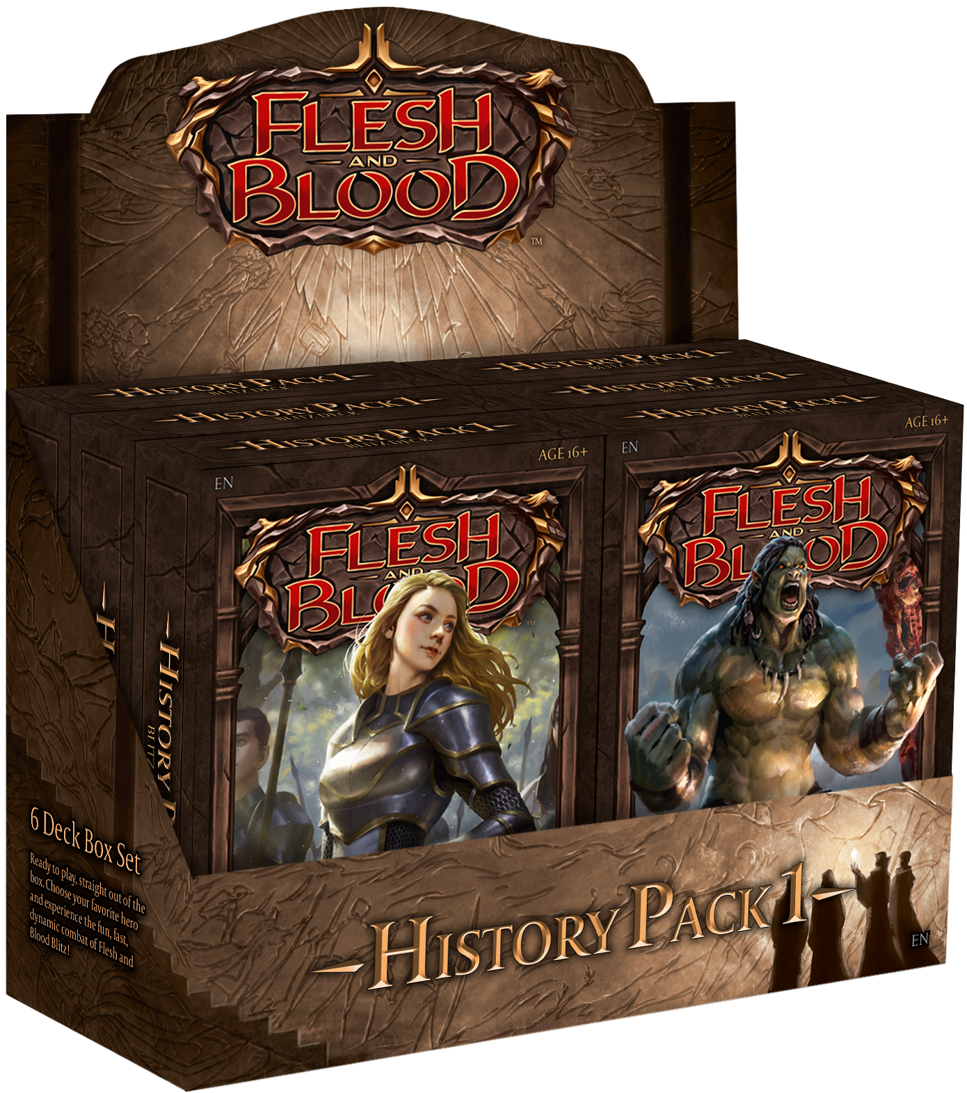 FLESH AND BLOOD HISTORY PACK 1 BLITZ DECKS Flesh and Blood Red Claw Gaming    | Red Claw Gaming