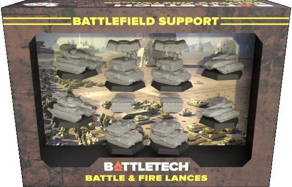 BATTLETECH BATTLEFIELD SUPPORT BATTLE & FIRE LANCES Battletech Catalyst | Red Claw Gaming