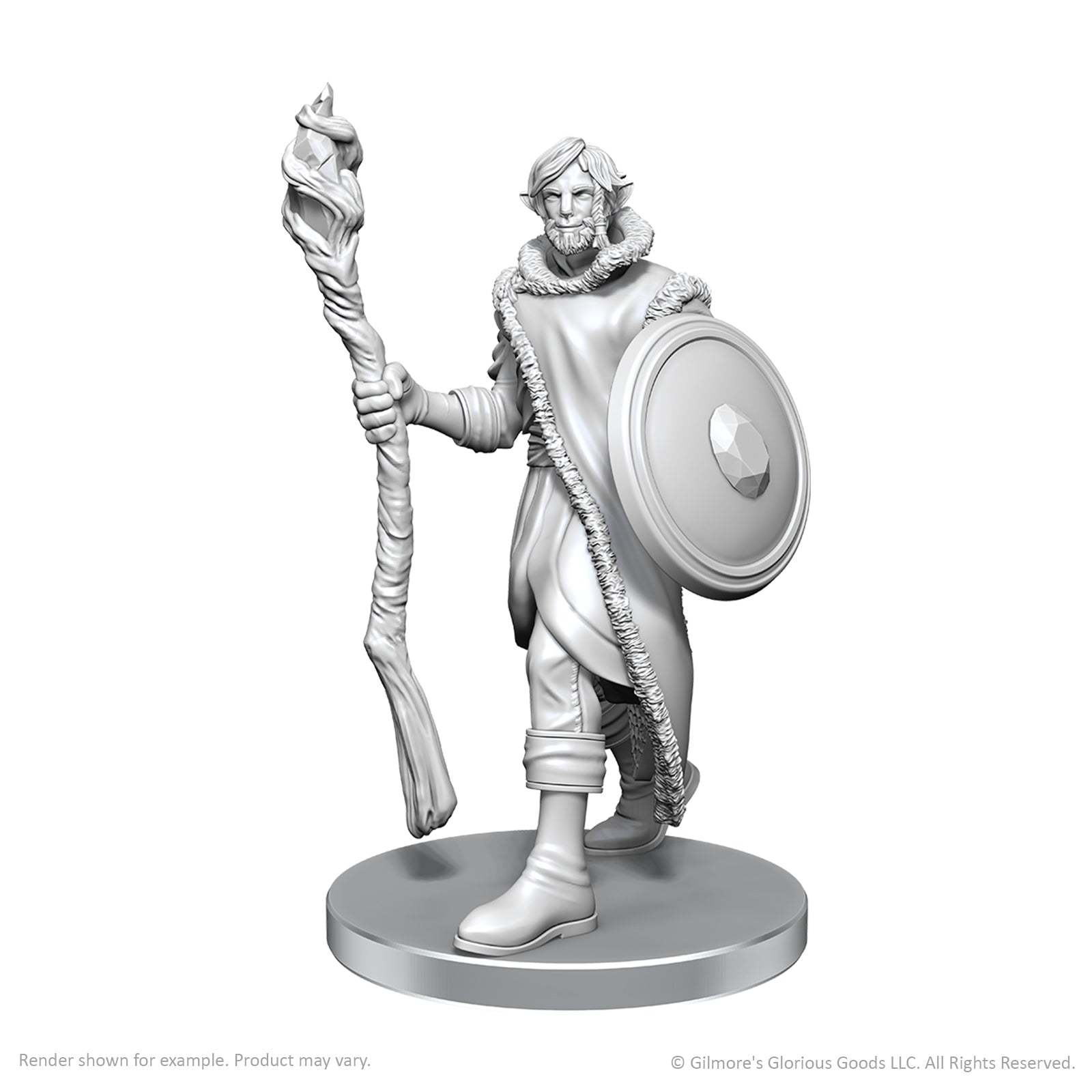 CR UNPAINTED MINIS WV26 MOLLYMAUK TEALEAF & CADUCEUS CLAY | Red Claw Gaming