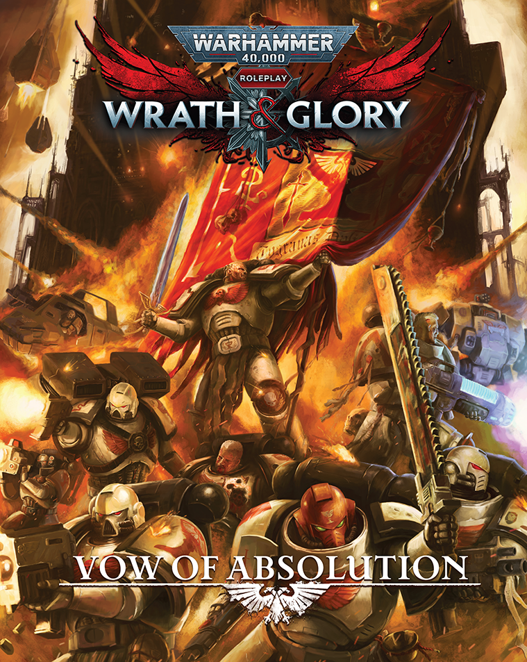 WARHAMMER 40K WRATH & GLORY VOW OF ABSOLUTION HC Role Playing Cubicle Seven | Red Claw Gaming