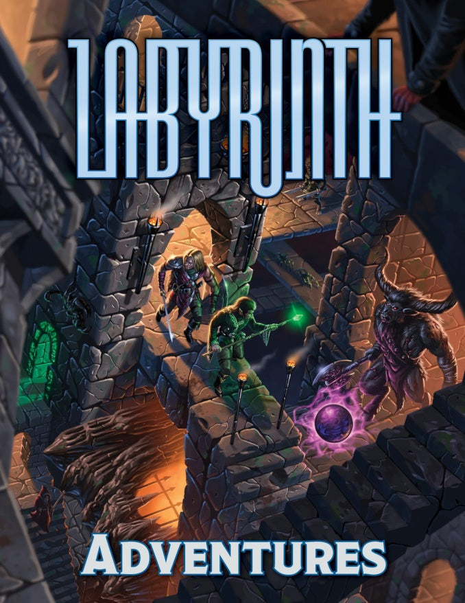 TALES OF THE VALIANT LABYRINTH ADVENTURES Rule Book Kobold Press | Red Claw Gaming