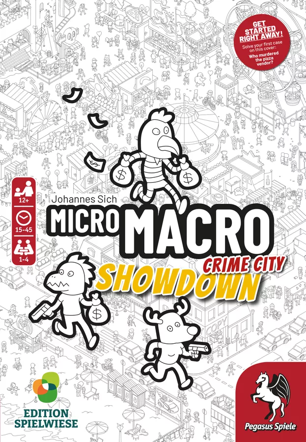 MICROMACRO: CRIME CITY 4 SHOWDOWN Board Game Lion Rampant    | Red Claw Gaming