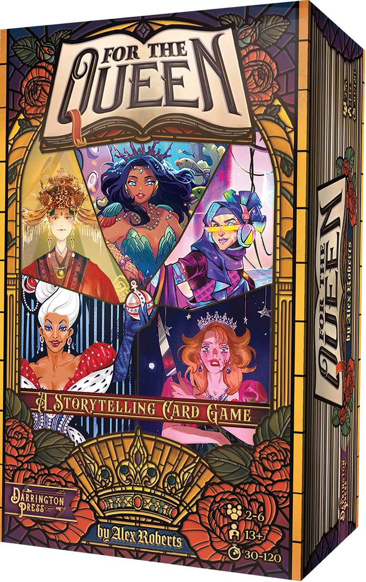 For The Queen: A Storytelling Card Game Board Game Darrington Press | Red Claw Gaming