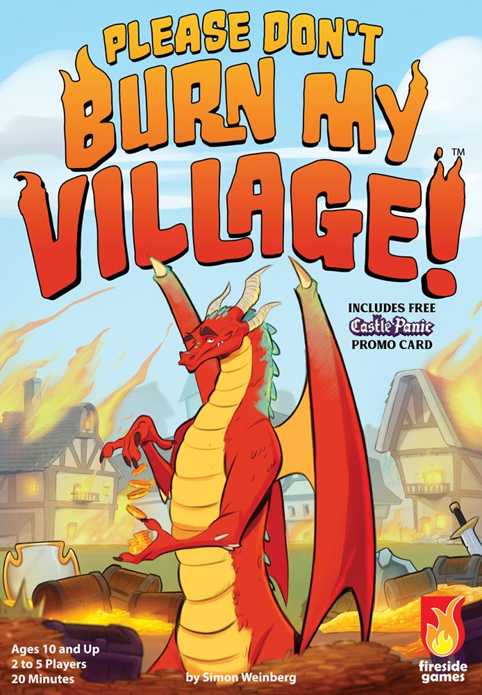 Please Don't Burn My Village Board Game Fireside Games | Red Claw Gaming