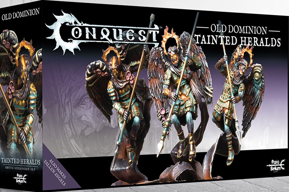CONQUEST: OLD DOMINION TAINTED HERALDS Miniatures para bellum | Red Claw Gaming
