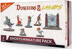 Dungeons & Lasers - Ghosts Mini Pack Clear Plastic Red Claw Gaming | Red Claw Gaming